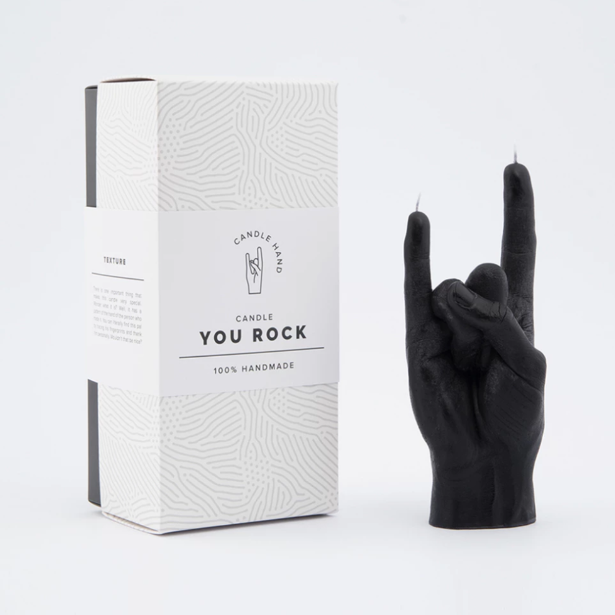 'You Rock' Hand Gesture Candle